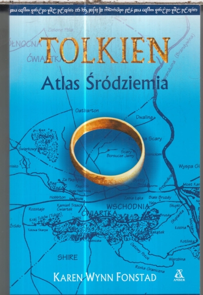 TOLKIEN ATLAS ŚRÓDZIEMIA K WYNN FONSTAD NOWA